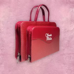 Funda para Biblias - Rojo texturizado