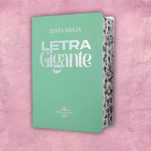 Biblia letra gigante - Verde c/ indice