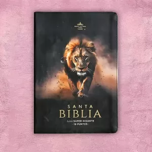 Biblia letra grande  - León de guerra