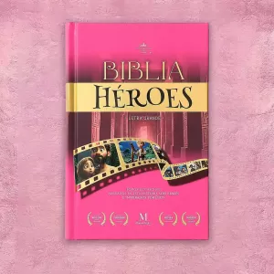 Biblia heroes - (Tapa rosada) 