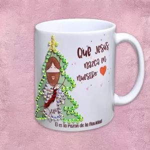 Taza - Jesús navideño