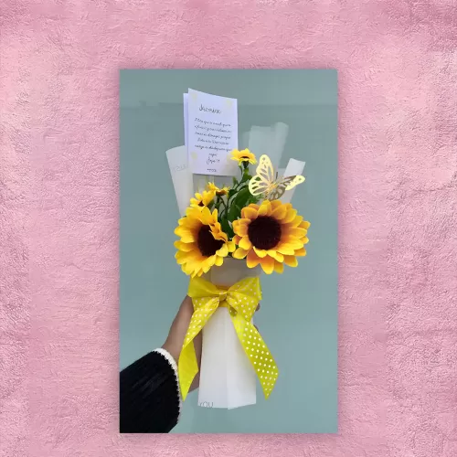 Ramo Girasol c/ Tarjetita