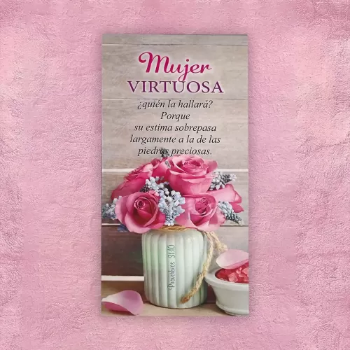 Bloc de apuntes - Mujer virtuosa