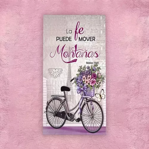 Bloc de apuntes - La Fe puede mover montañas