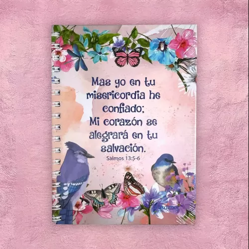 Cuaderno Grande - Portada con pajaritos