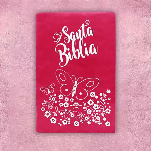 Biblia letra gigante - Roja c/ maripososas