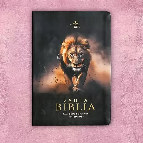 Biblia letra grande  - León de guerra