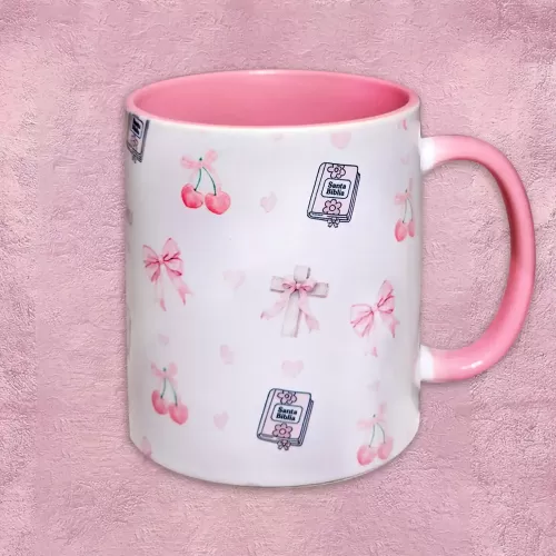 Taza - Asa rosada
