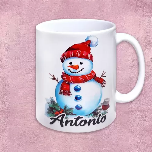Taza Muñeco de nieve